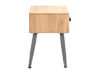 Bedside table, solid fir wood, 43x38x50 cm, GALE37653